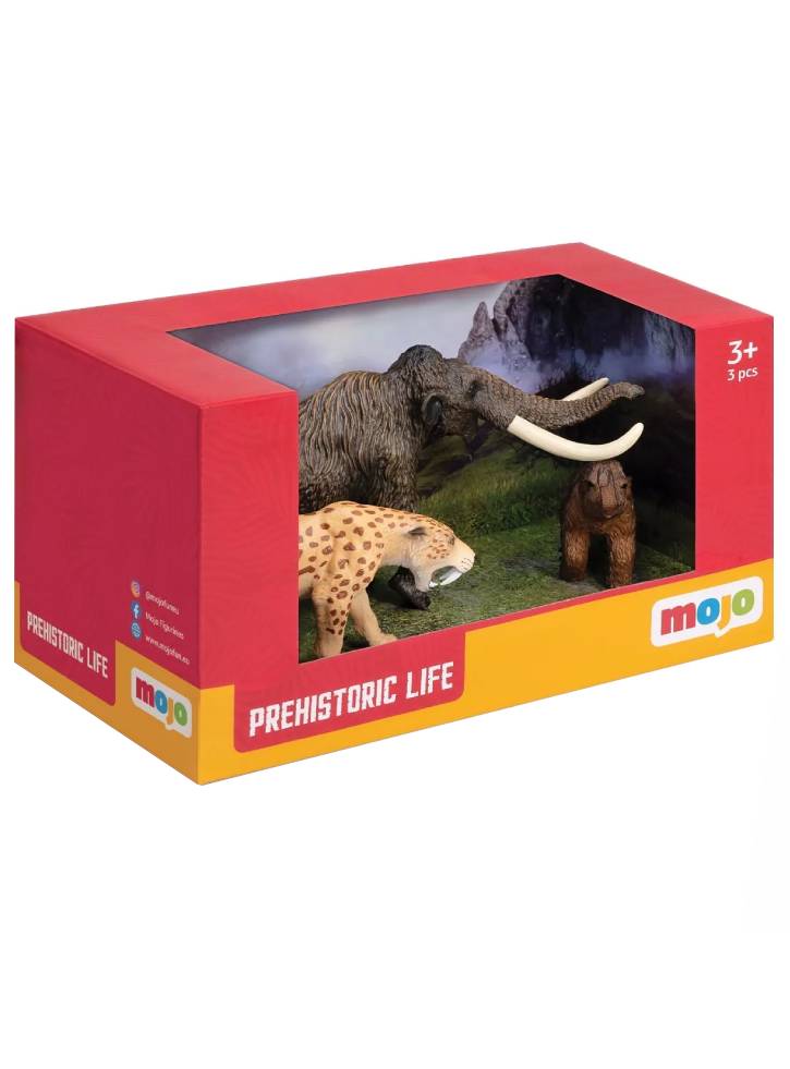 Mojo Mammoth Set Prehistoric animals 3 pcs (MJ-380041)
