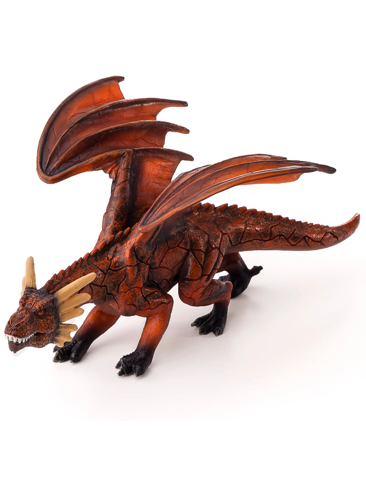 Mojo Fire dragon with movable jaws (MJ-387253)
