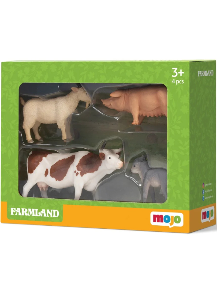 Mojo Animal Starter Set 2 Farm Life 4 pcs (MJ-380038)