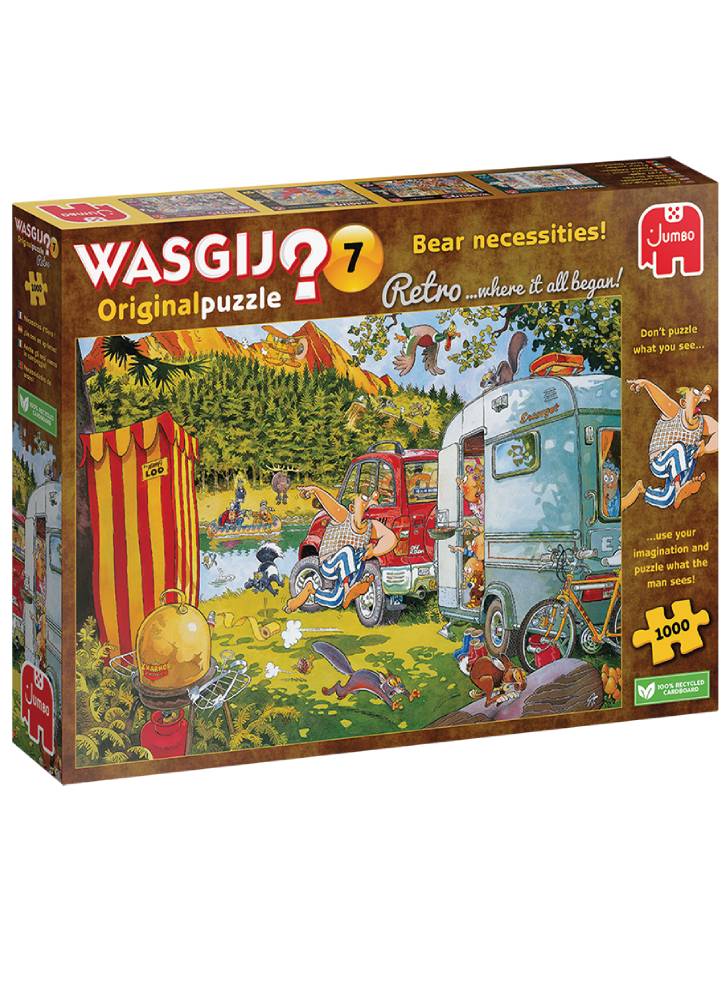 Wasgij Retro Original #7 Bear necessities (1000 pieces) (JUM0016)