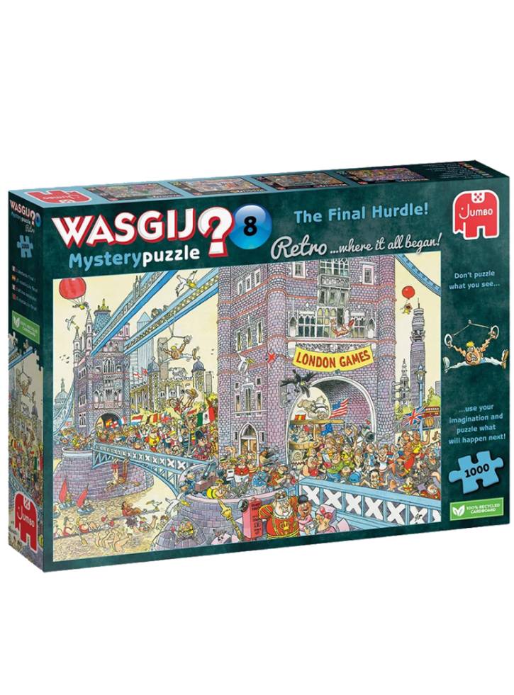 Wasgij Retro Mystery 8 (1000 pieces) (JUM01852)
