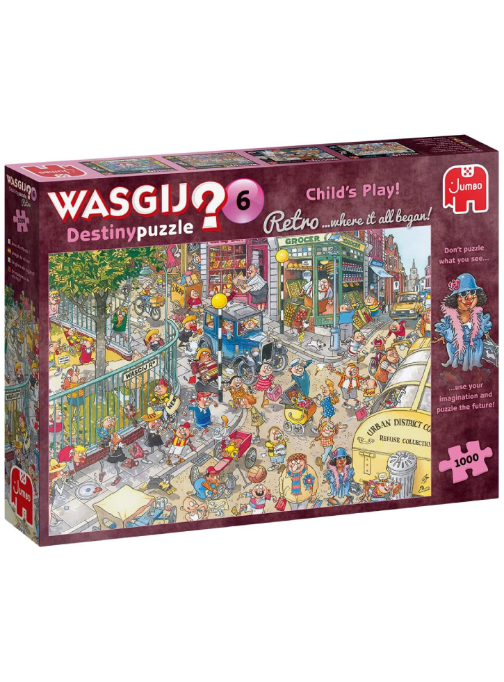 Wasgij Retro Destiny #6 (1000 pieces) (JUM5015)