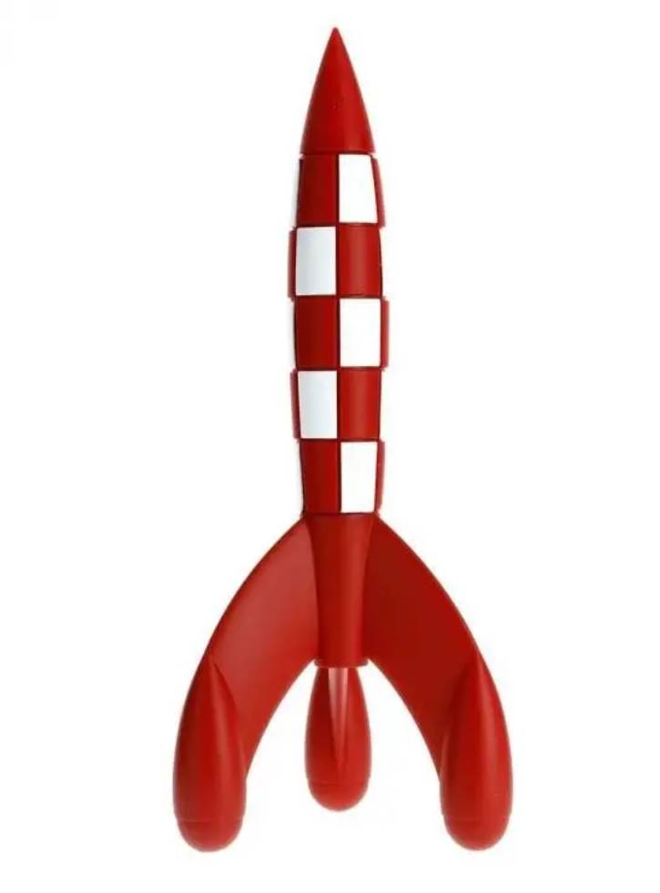 Maneraket Tintin (17 CM)
