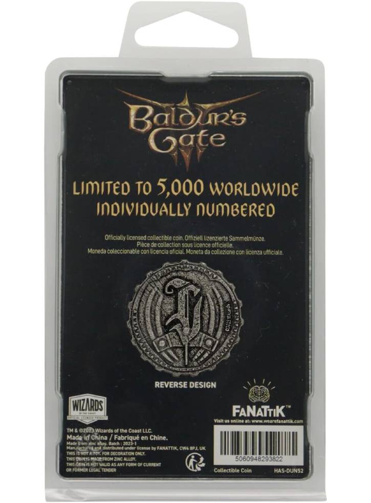 Dungeons & Dragons Baldur's Gate 3 Collectible Soul Coin