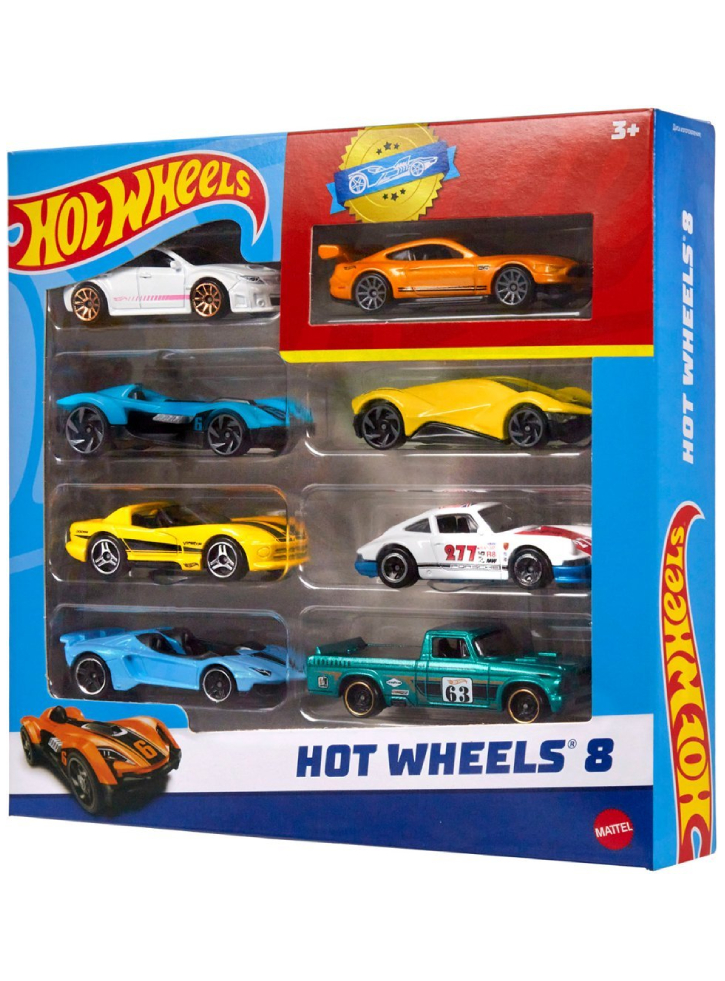 Hot Wheels Hot Wheels 8 Random Vehicles Set (HPV78)