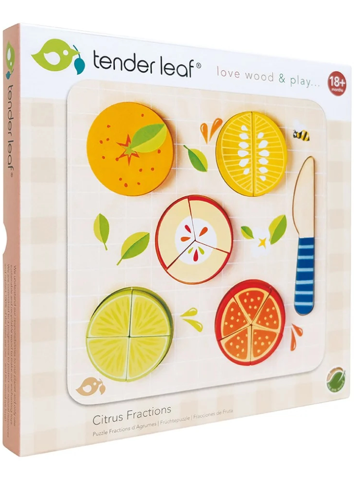 Tender Leaf Learning Fractions Citrus (TL8414)