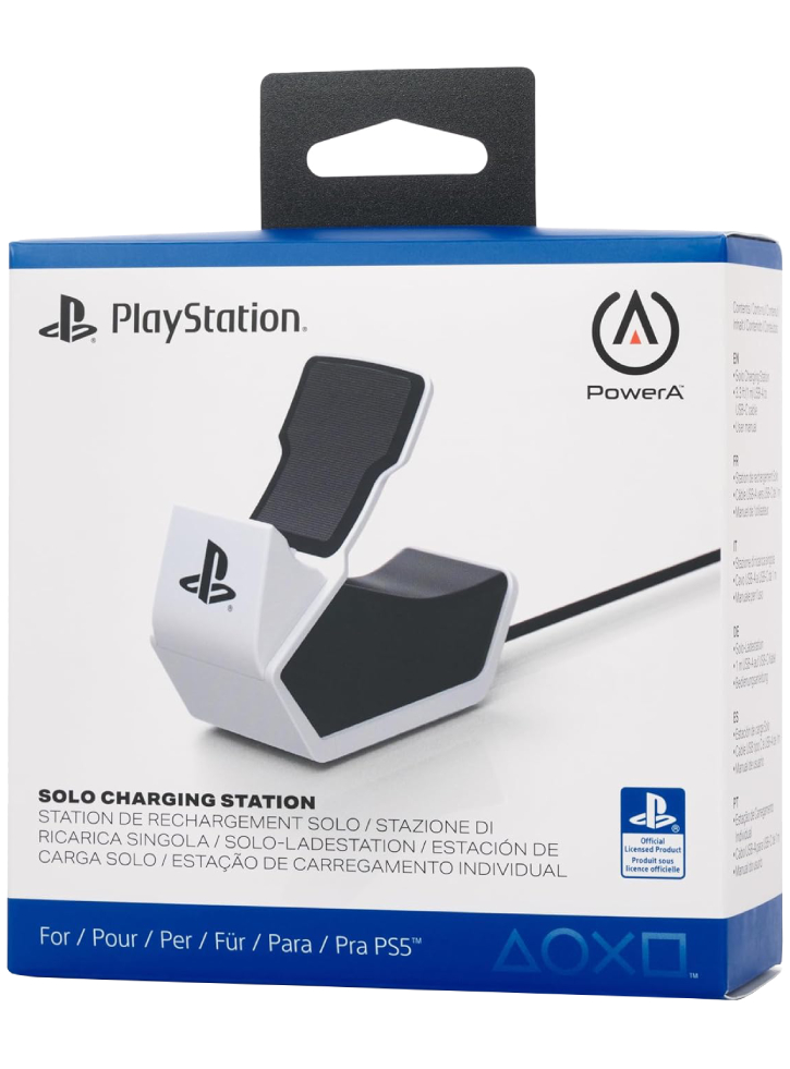 PowerA Solo Chargingstation DualSense Wireless Controller White - Playstation 5