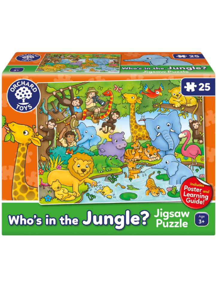 Orchard Who's In The Jungle Puzzle (600301)