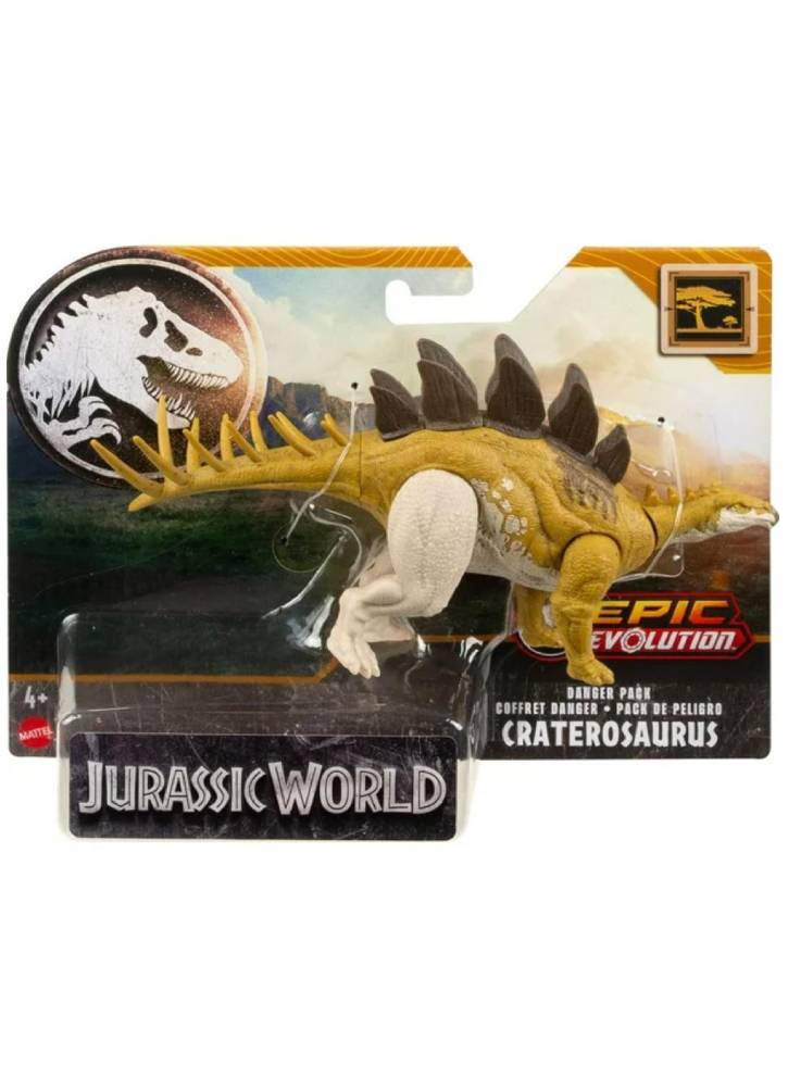 Jurassic World Epic Evolution Danger Craterosaurus Pack (HTK52)