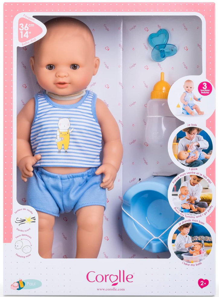 Corolle MGP Drink & Wet bath baby 36cm Paul (9000130260)