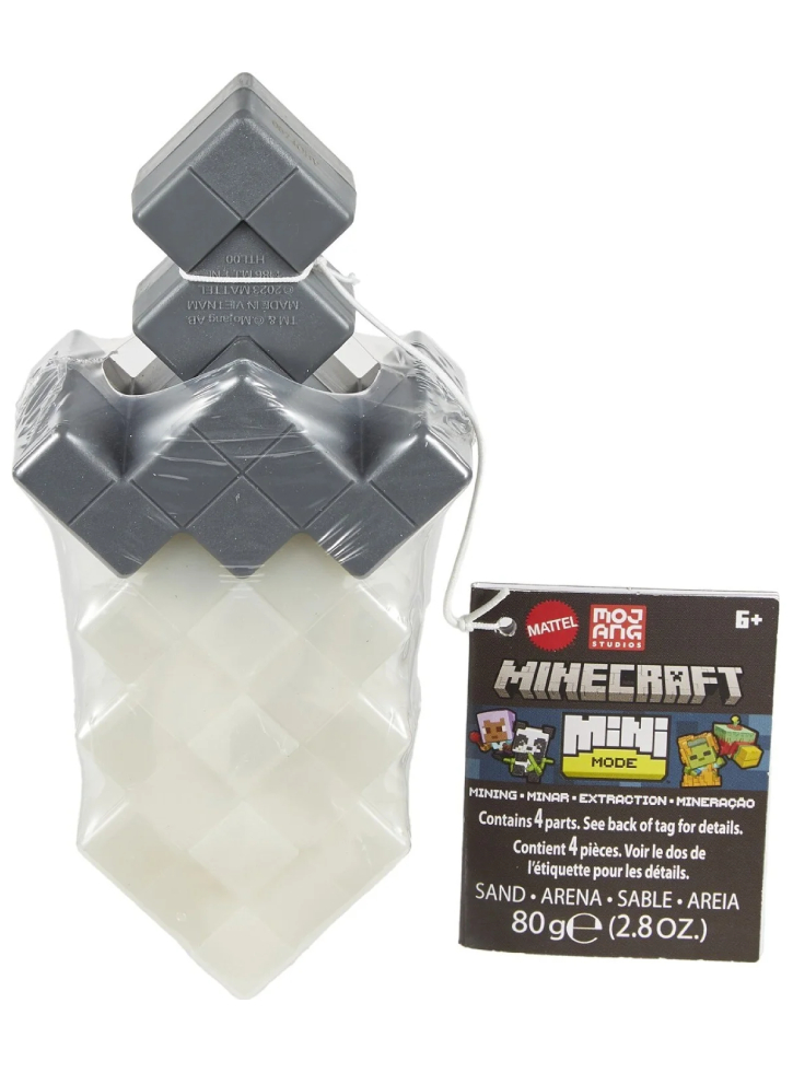 Minecraft Mini Mode Mining Grey (HTL02)