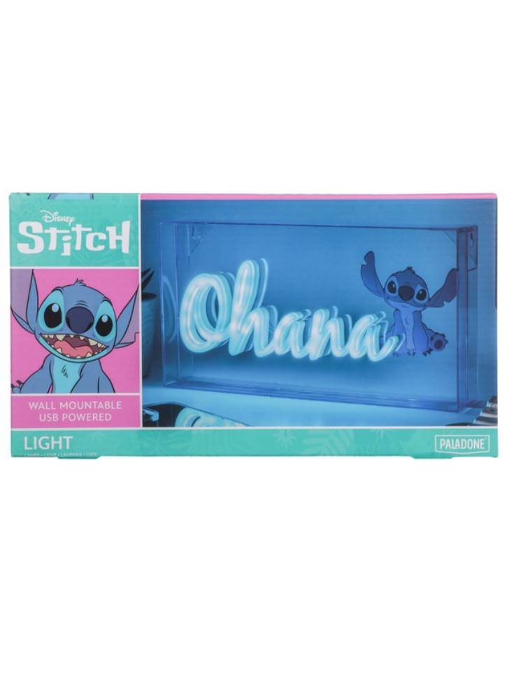 Stitch Ohana LED Neon Light