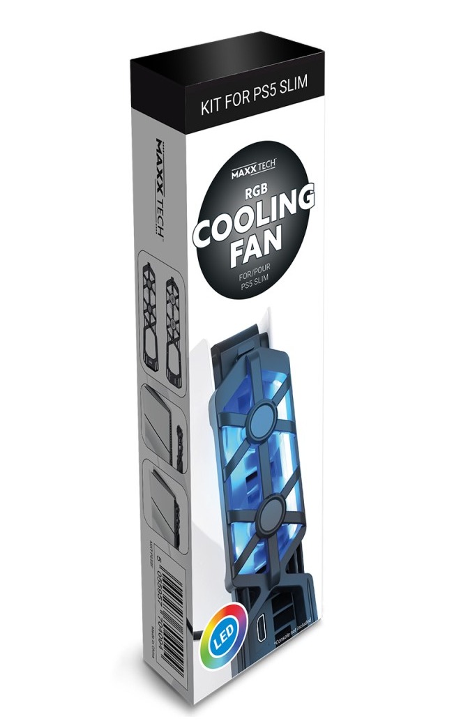 Maxx Tech Slim RGB Fan - Playstation 5