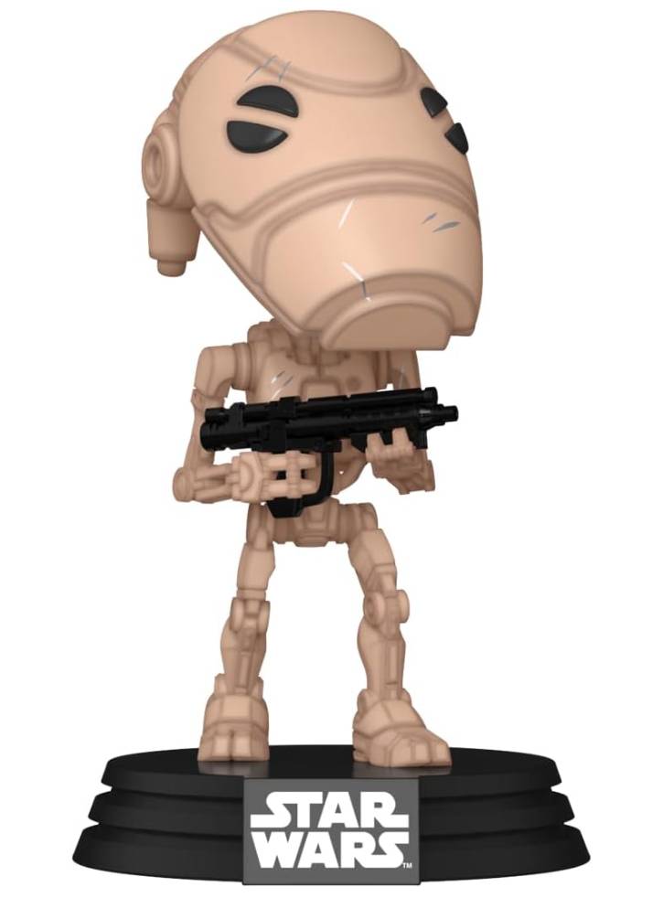 Funko Pop Disney Star Wars EP1 The Phantom Menace Anniversary Battle Droid #703 Bobble-Head 10cm