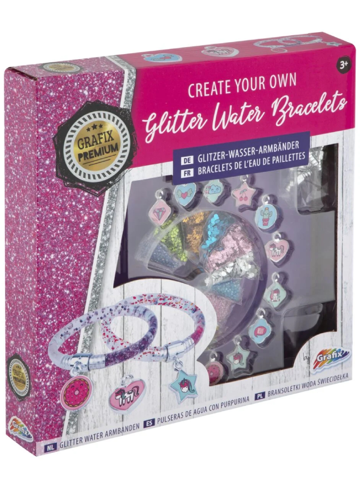 Grafix Glitter water bracelets (980072)