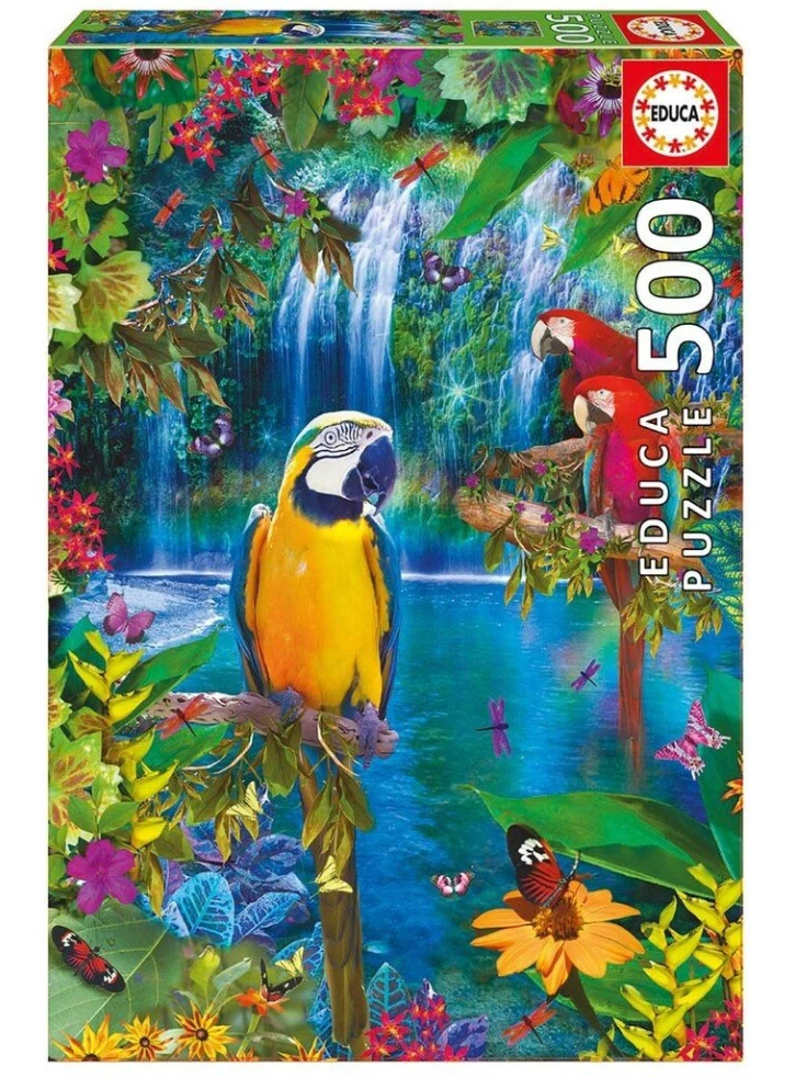 Educa Puzzle 500 pc Bird Tropical (015512)