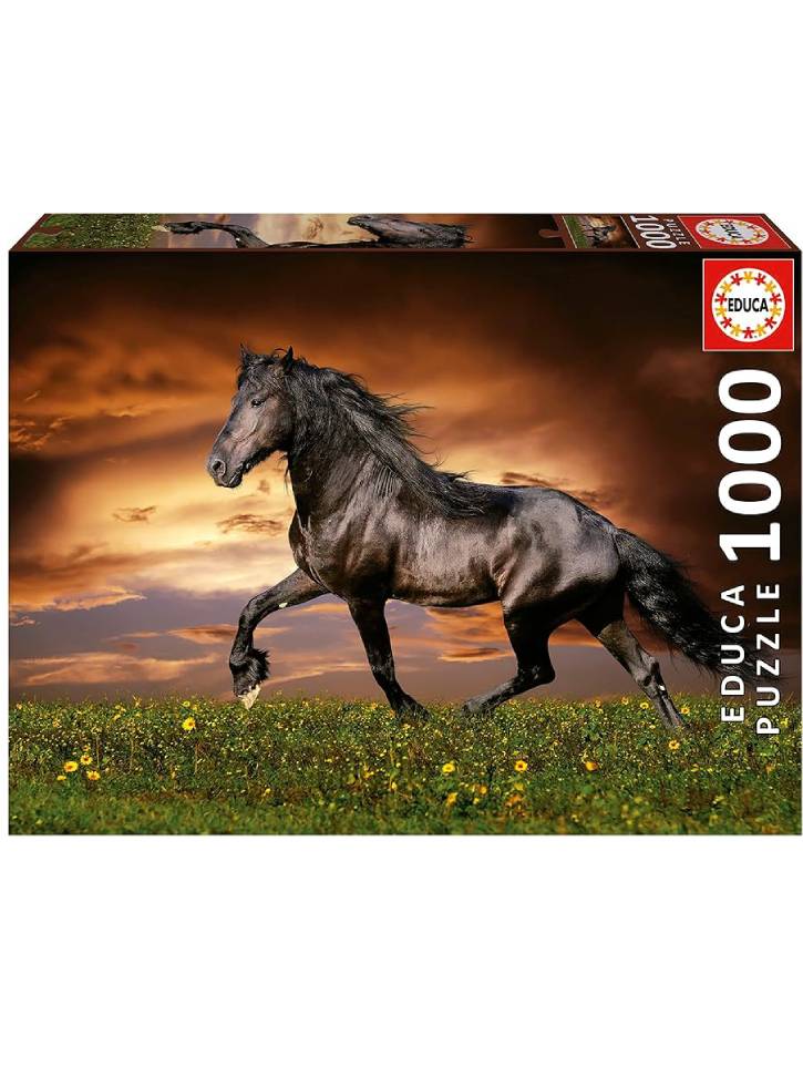 Educa 1000 pcs Trotting Horse Puzzle (80-19555)
