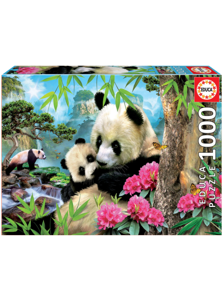 Educa 1000 pcs Morning Panda Puzzle (017995)
