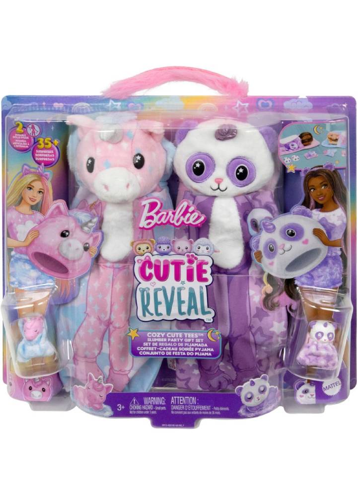 Barbie Cutie Reveal Slumber Party Gift Set (HRY15)
