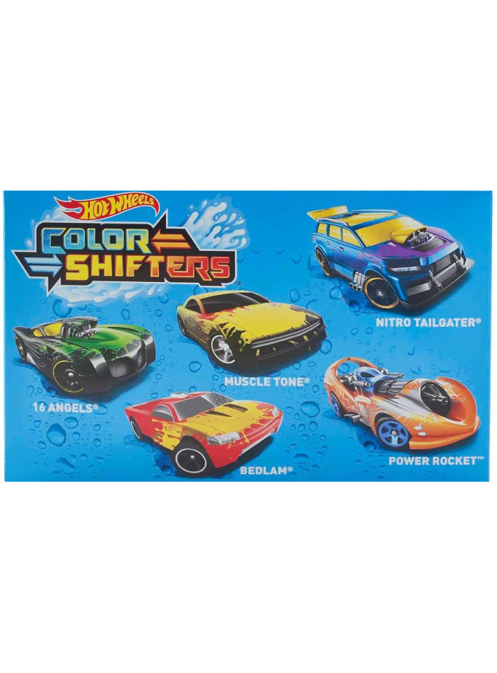 Hot Wheels Color Shifters 5 pack Asst (Random) (GMY09)