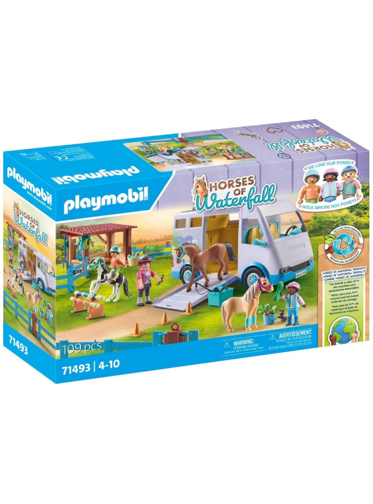 Playmobil Mobile horse riding school (71493)