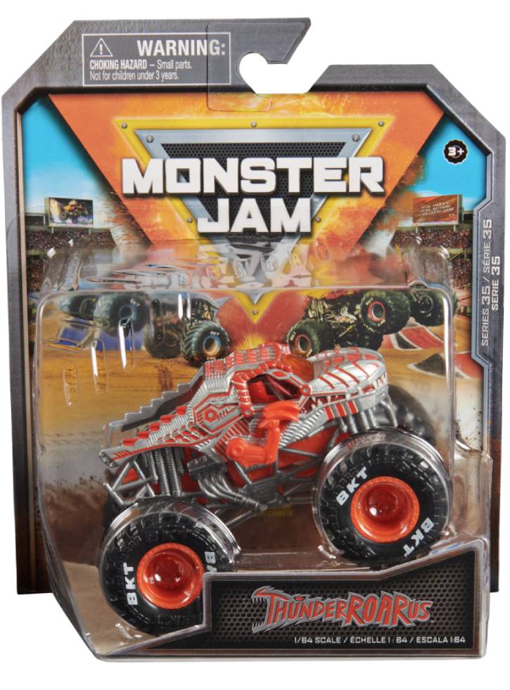 Monster Jam Series 35 ThunderRoarus Vehicle (1:64) (20145465)