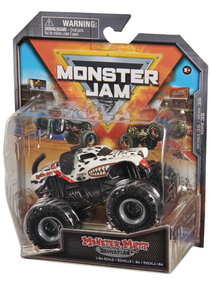 Monster Jam Series 35 Monster Mutt Dalmatian Vehicle (1:64) (20145467)