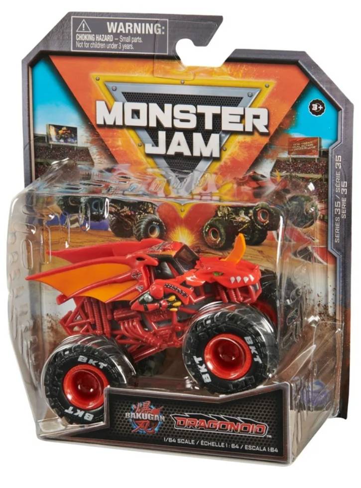Monster Jam Series 35 Bakugan Dragonoid Vehicle (1:64) (20145459)