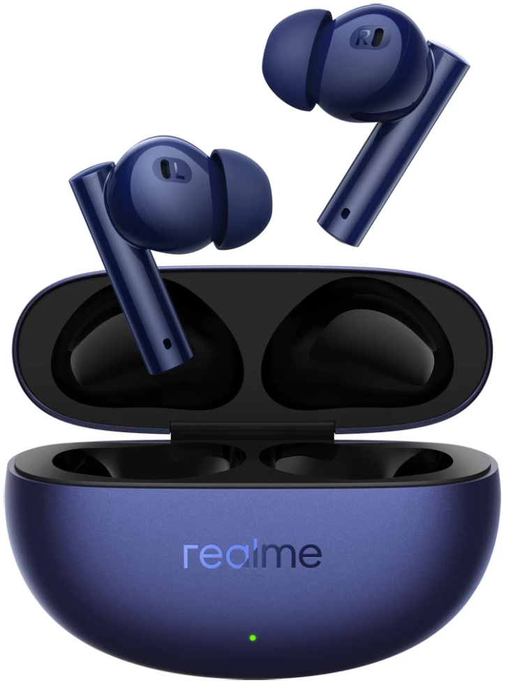 Earphones Realme BluetoothBuds Air 5 TWS Deep Sea Blue