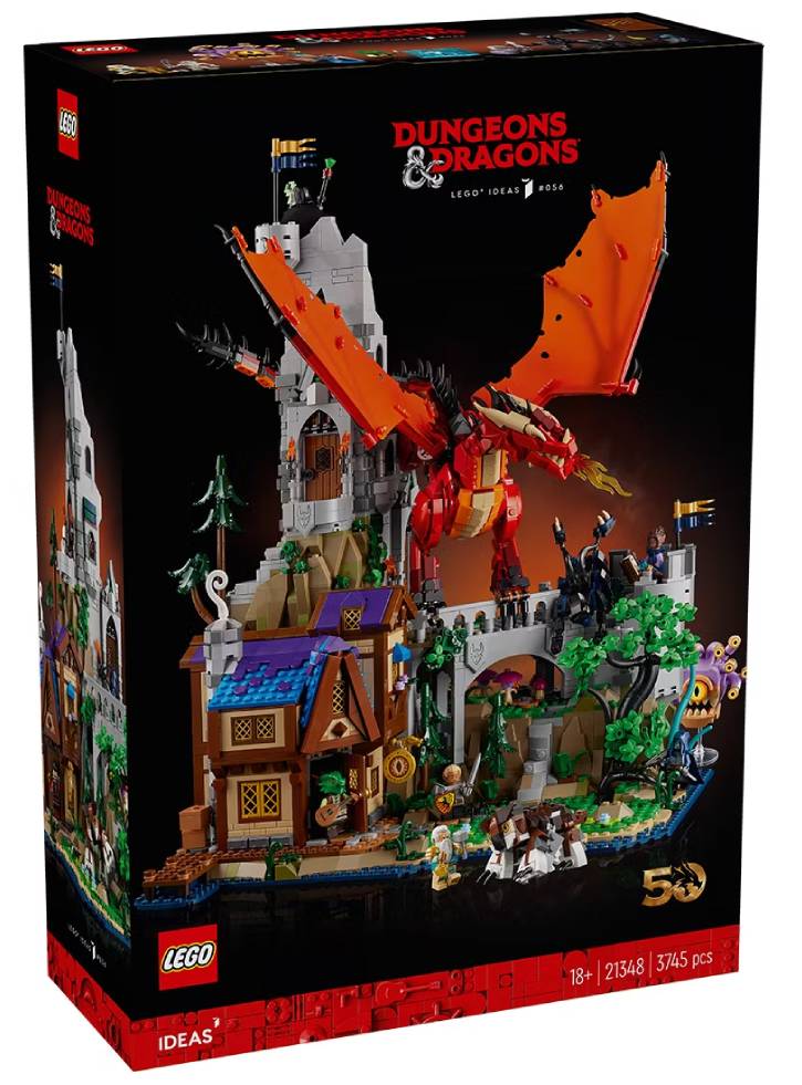 LEGO Ideas Dungeons & Dragons Red Dragon's Tale (21348.)