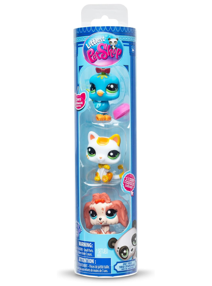 Littlest Pet Shop Pet Trio In Tube Random (00550)