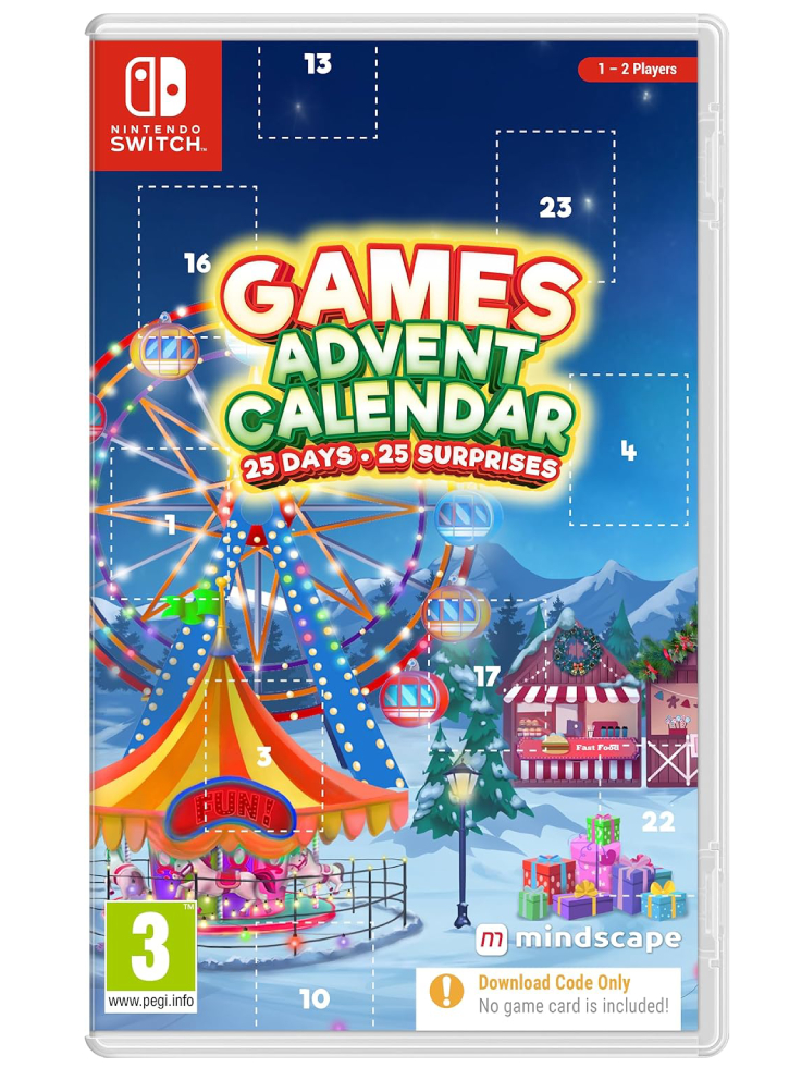 Games Advent Calendar 2024 (Code In a Box) - Nintendo Switch