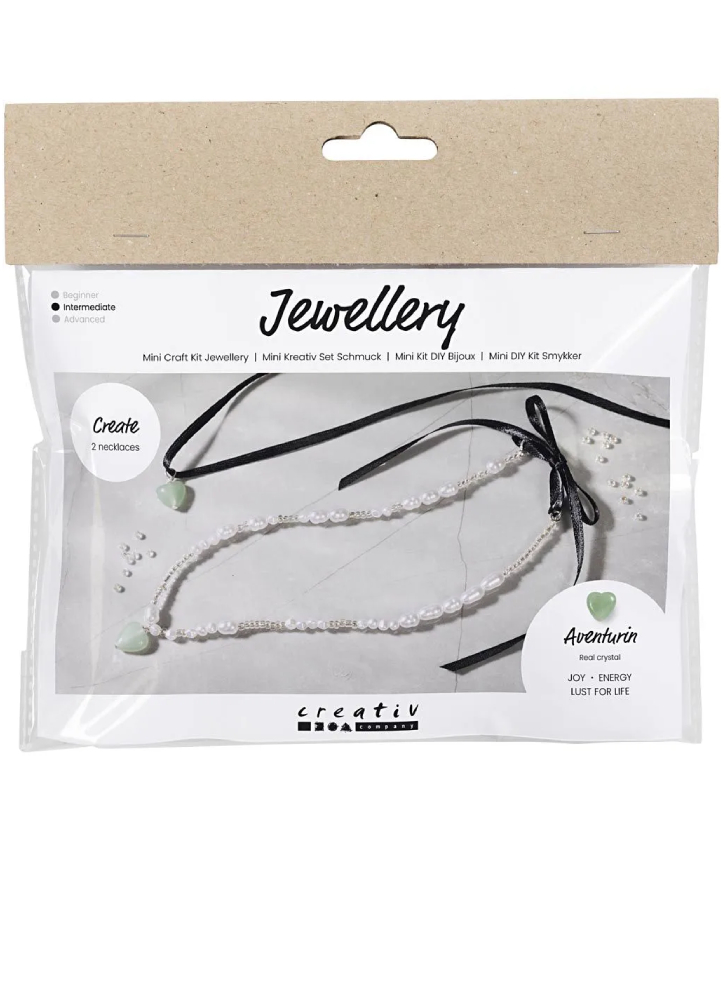 Mini Craft Kit Jewellery Aventurin Heart (977726)
