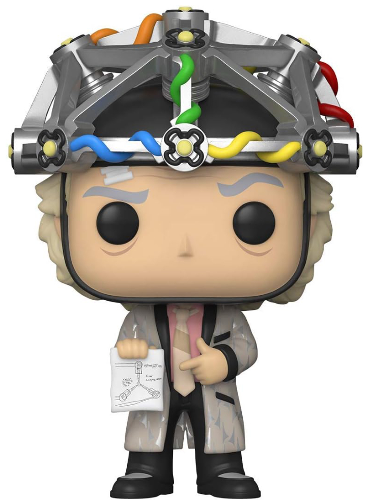 Funko Pop Movies Back To The Future S4 Doc With Helmet #959 9cm