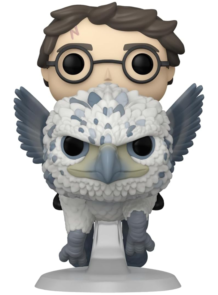 Funko Pop Rides Deluxe Harry Potter Prisoner of Azkaban Harry Potter Buckbeak #123 13cm