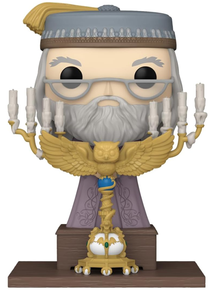 Funko Pop Deluxe Harry Potter Prisoner of Azkaban Albus Dumbledore with Podium #172 10cm