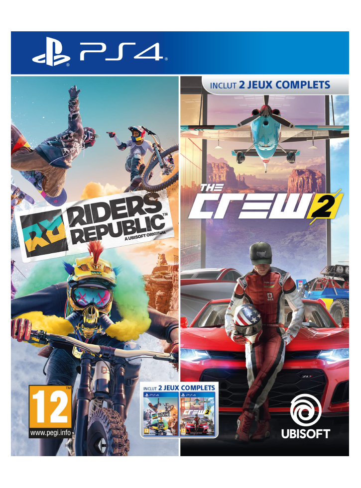 Riders Republic + The Crew 2 - Playstation 4