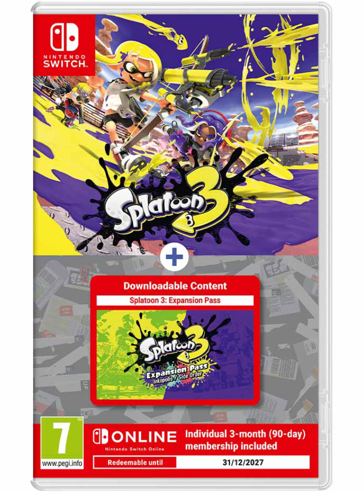 Splatoon 3: Expansion Pass - Nintendo Switch