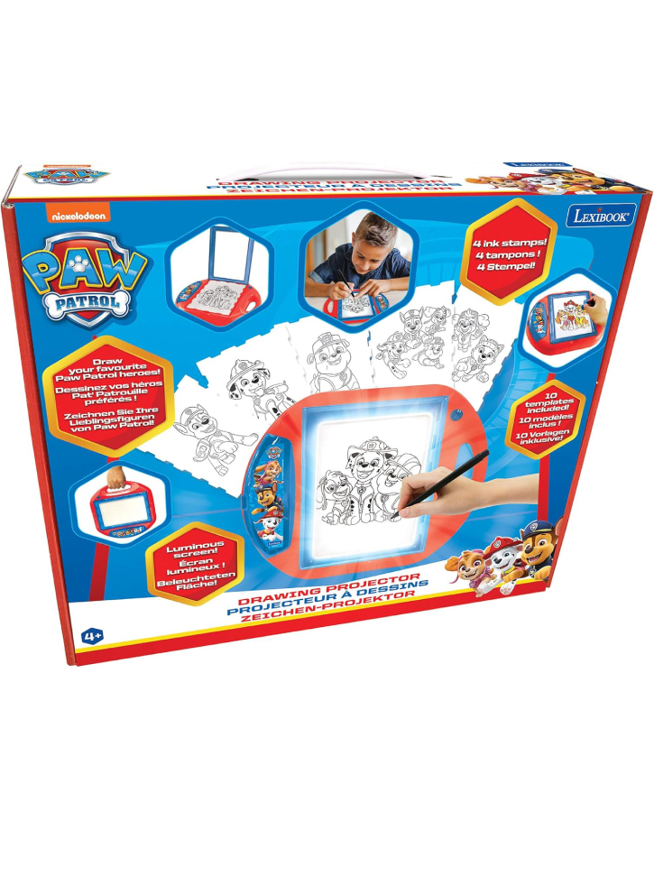 Lexibook Paw Patrol drawing projector with templates and stamps (CR310PA)