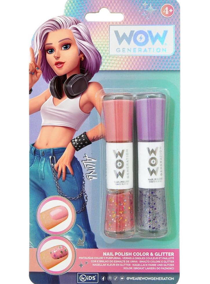WOW Generation Colour And Glitter Nail Polish