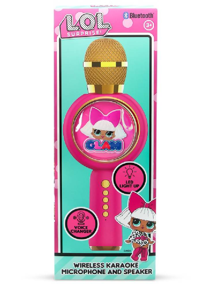 Otl New L.O.L Surprise Glam Karaoke Microphone & Speaker