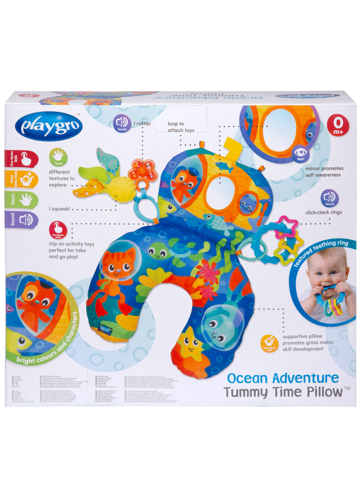 PLAYGRO Ocean Adventure Tummy Pillow (10188761)