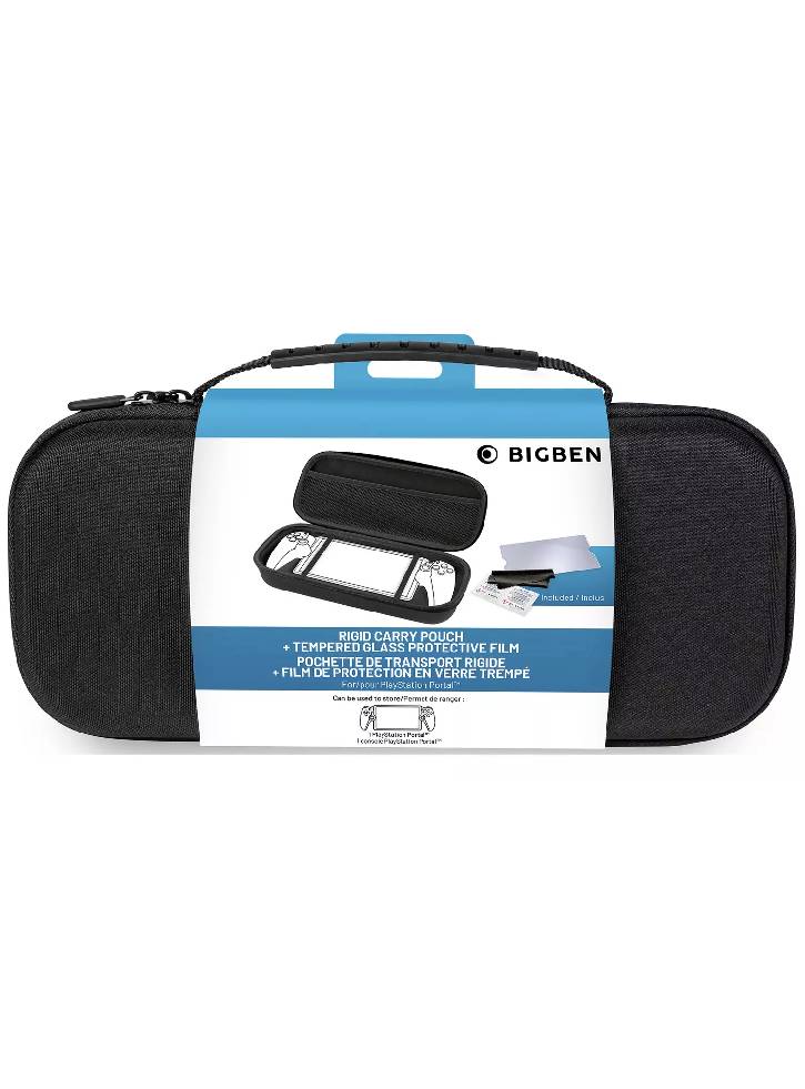 Bigben Carry Pouch & Tempered Glass Portal - Playstation 5