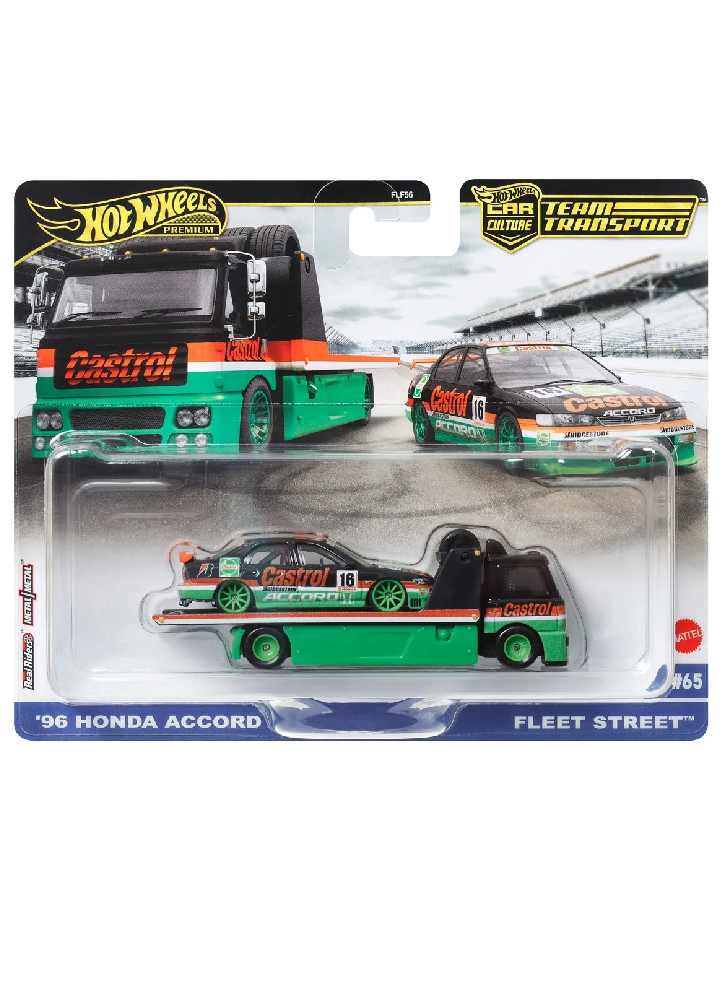 Hot Wheels Premium Car Culture Team Transport 96 Honda Accord Fleet Street (HRV46)