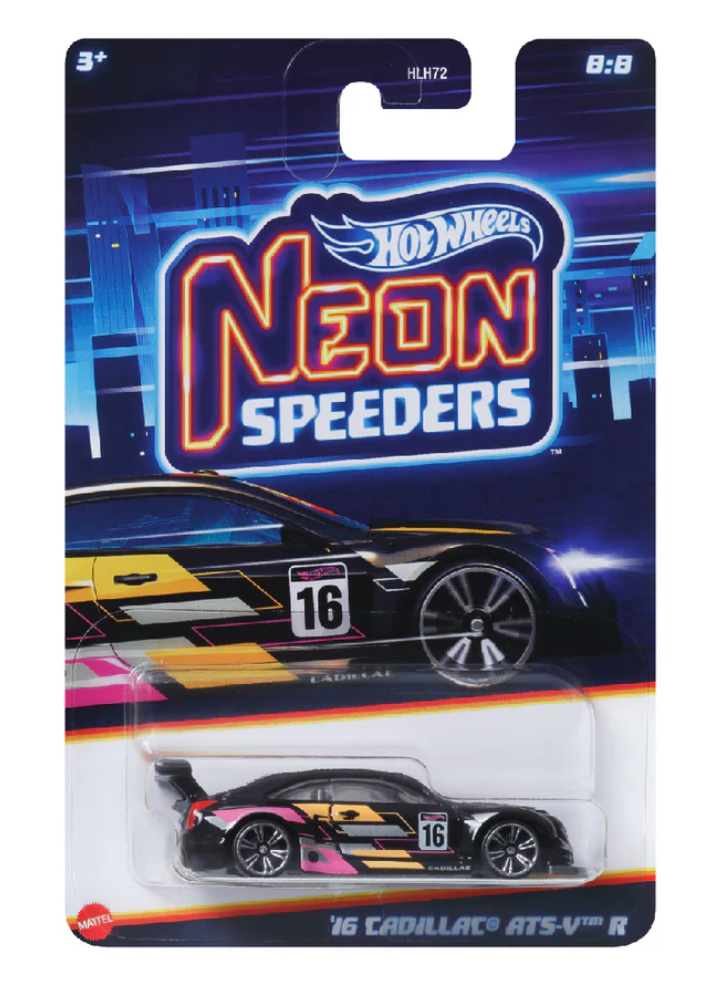 Hot Wheels Neon Speeders 16 Cadillac ATS-V R (HRW82)