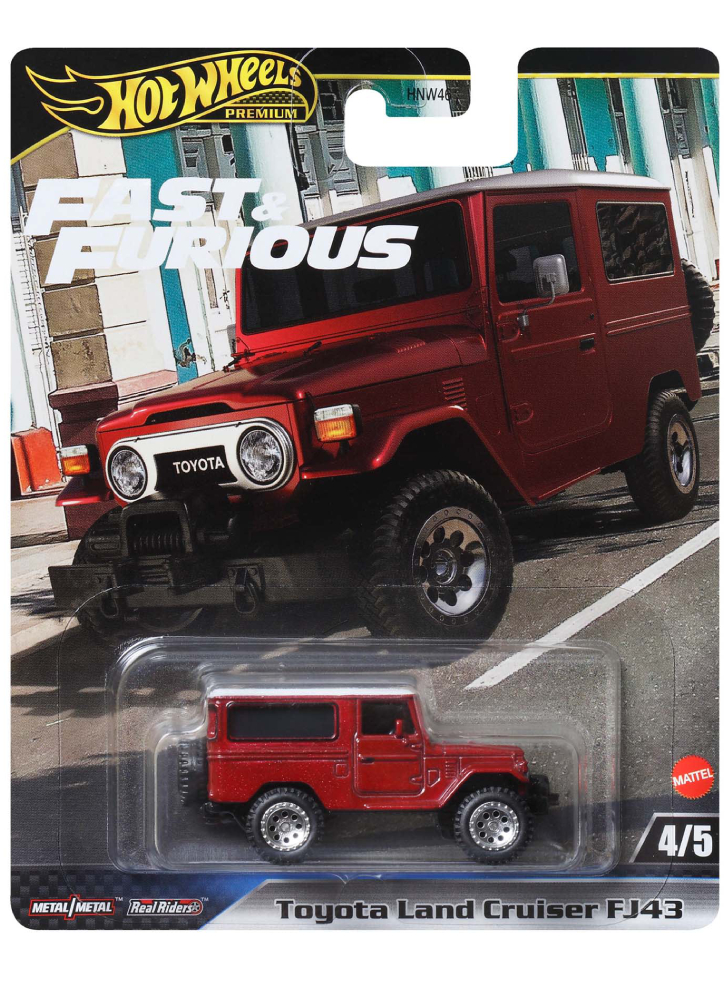 Hot Wheels Premium Fast Furious Toyota Land Cruiser FJ43 (HRT96)