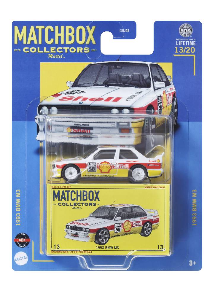 Matchbox Collectors 1993 BMW M3 (HVW08)
