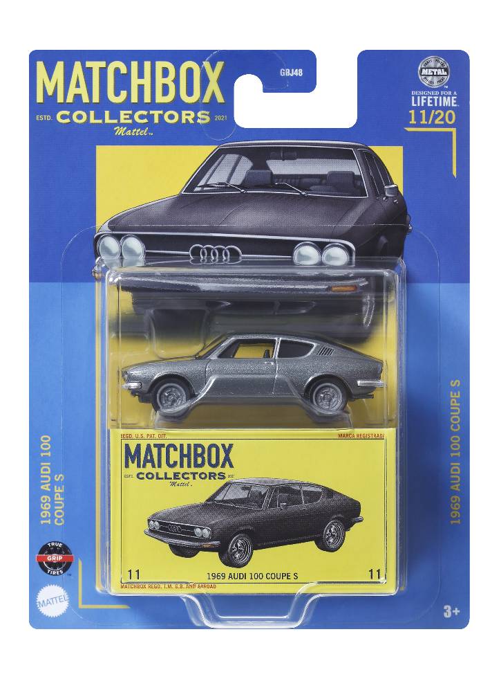 Matchbox Collectors 1969 Audi 100 Coupe S (HVW06)