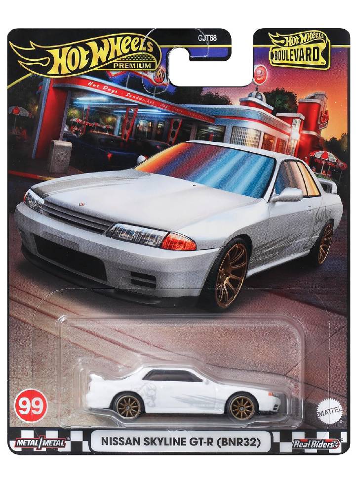 Hot Wheels Premium Boulevard Nissan Skyline gt-r Vehicle (HRT74)