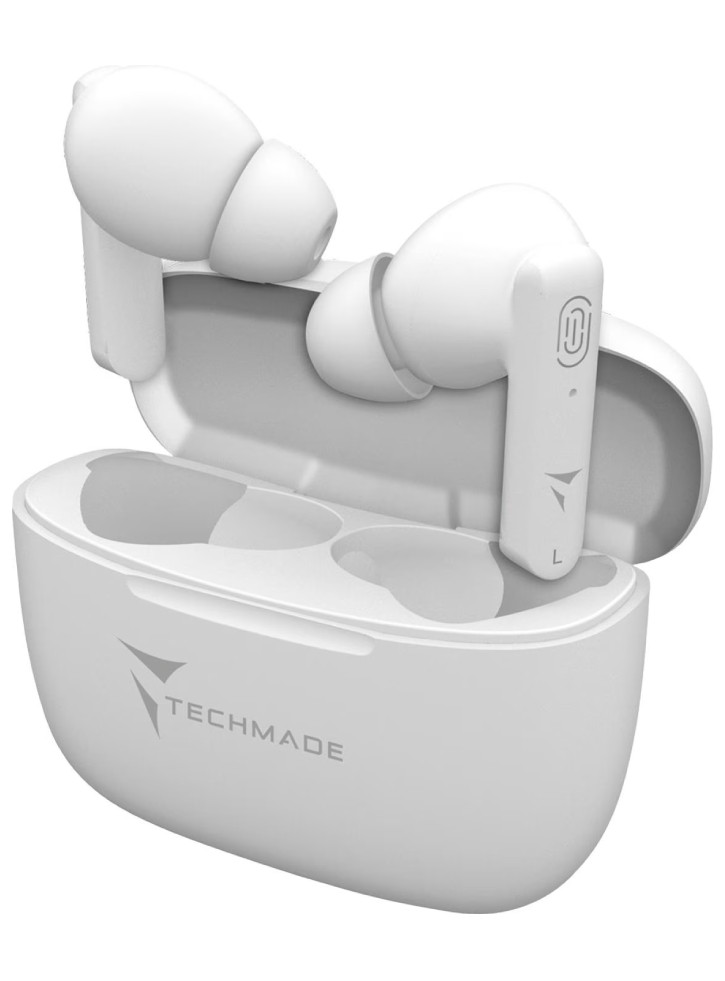 Techmade Earbuds T31 White